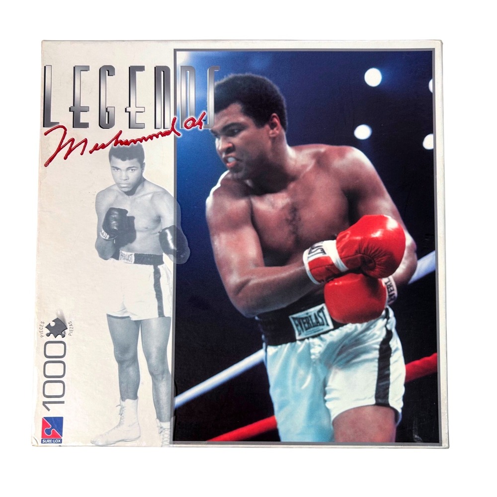 NEW‎ Sure-Lox Muhammad Ali Legends Jigsaw Puzzle 1000 Pc Boxing GOAT Heavyweight